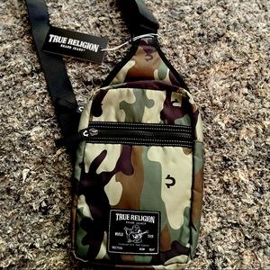 NWT True Religion cross body bag